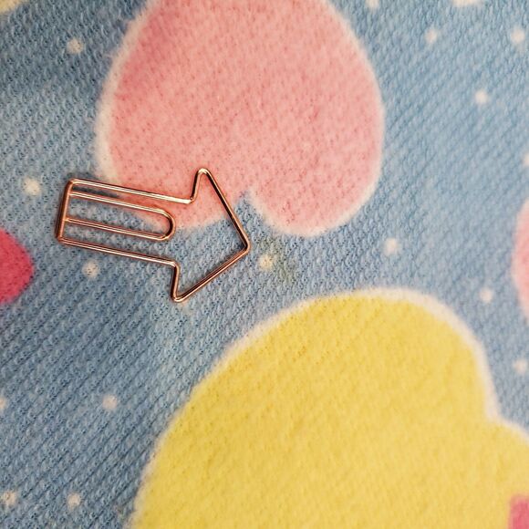 Vintage Gitano All Over Heart Print Sweater M Pink Blue Kidcore Pastel Anime 80s - Picture 10 of 10